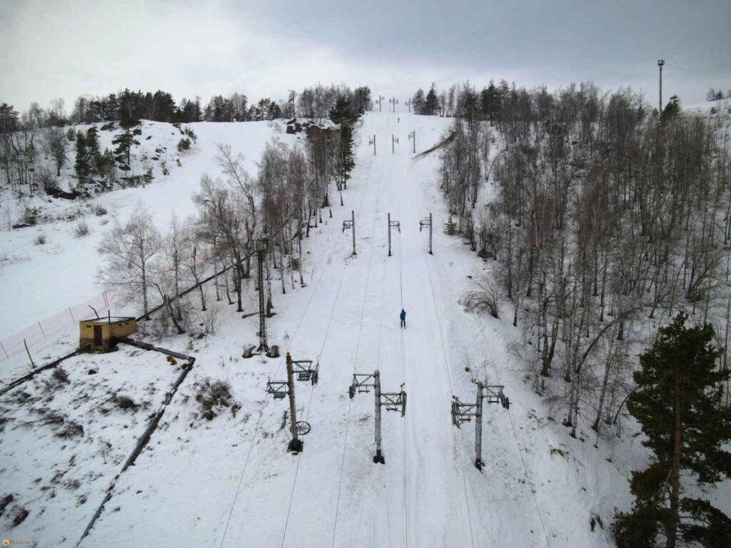 ГЛЦ Абзаково, типы подъёмников