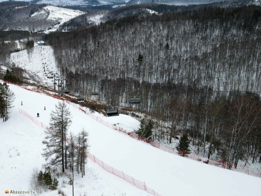 Подъёмник Комета, ГЛЦ  Абзаково