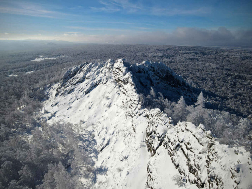 Вид с вершины горы Курташ