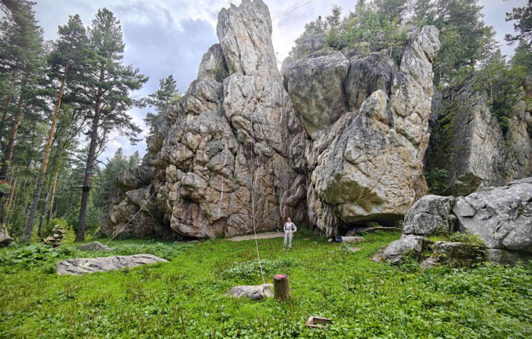 Скальная лаборатория Лесной экстрим в Белорецке